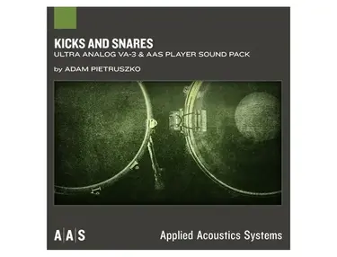 Applied Acoustics Systems Kicks and Snares Ultra-Analog VA-3 Sound Bank