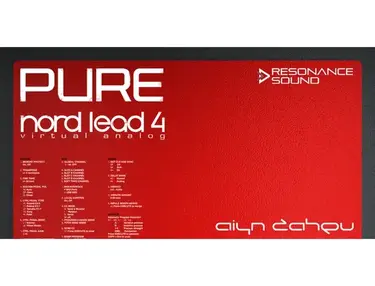 Resonance Sound Aiyn Zahev Sounds – PURE Nord Lead 4 Patches