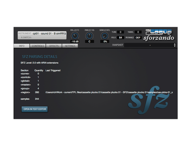 THEPHONOLOOP Cassette Plucks.01 for SFZ Player