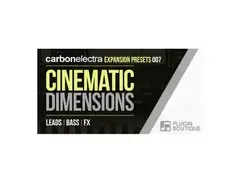 Plugin Boutique Carbon Electra Expansion Pack: Cinematic Dimensions main image