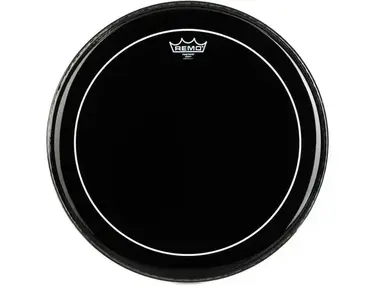 Remo Pinstripe Ebony Bass Drumhead