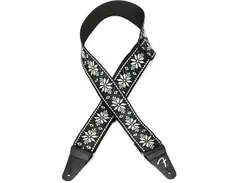 Fender 2-inch Pasadena Woven Strap - Yellow Snowflake main image