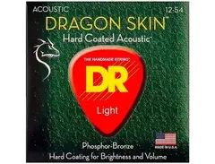 DR Strings DSA-12 Dragon Skin K3 Coated Acoustic Strings Medium main image