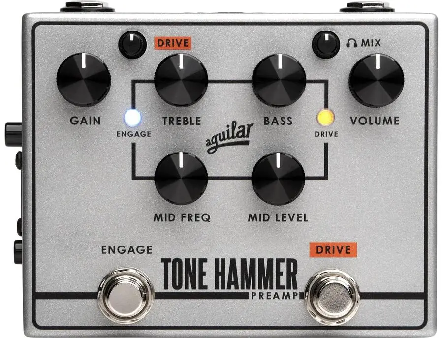 Aguilar Tone Hammer Preamp V2 Pedal - What To Know & Where To Buy Aguilar Tone Hammer Preamp V2 Pedal - What To Know & Where To Buy