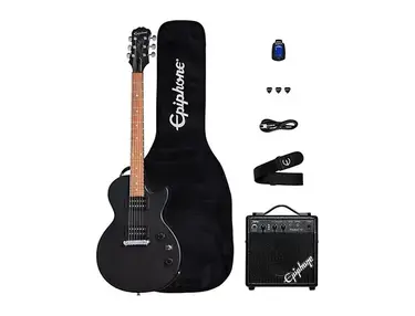 Epiphone Les Paul Special-I Electric Guitar Player Pack Worn Ebony