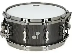 Sonor SQ2 Beech Snare Drum - 6.5 inches x 14 inches, Semi-gloss Vintage Onyx