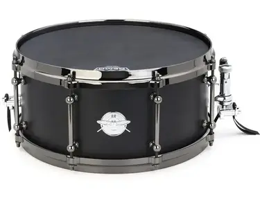 Dunnett Classic Black Tourbillon Titanium Snare Drum