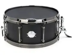 Dunnett Classic Black Tourbillon Titanium Snare Drum main image