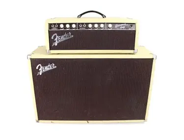Fender 'Blonde / Brownface' Piggyback Bassman 6G6-A/B (1962-1964)