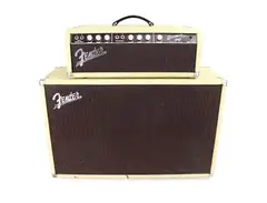Fender 'Blonde / Brownface' Piggyback Bassman 6G6-A/B (1962-1964)