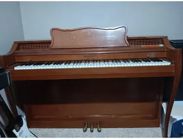 George Steck Console Upright Piano New York Paris London