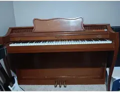 George Steck Console Upright Piano New York Paris London