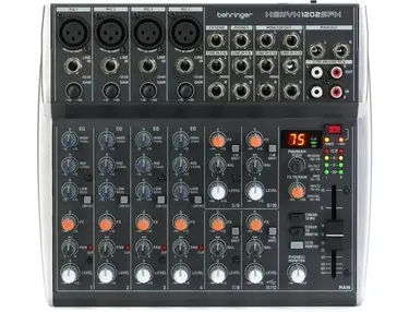 Behringer Xenyx 1202SFX 12-channel Analog Streaming Mixer