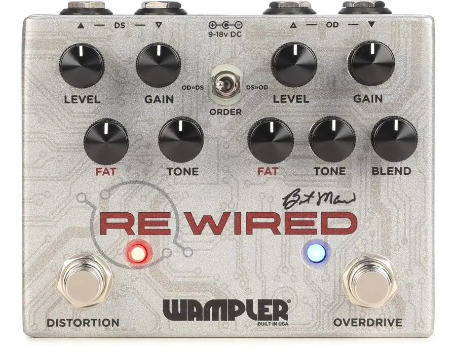 Wampler ReWired Brent Mason Signature Overdrive and Distortion Pedal - What  To Know & Where To Buy | Equipboard