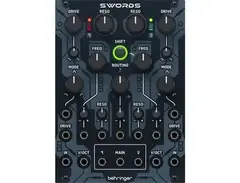 Behringer Swords Dual Analog Multimode Filter Eurorack Module