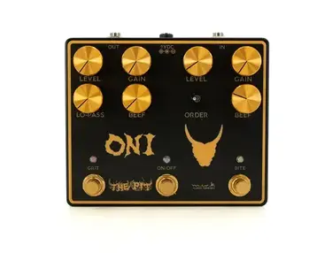 Michael Klein Audio ONI dual overdrive/distortion pedal