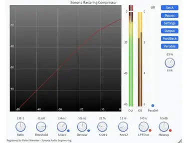 Sonoris Mastering Compressor