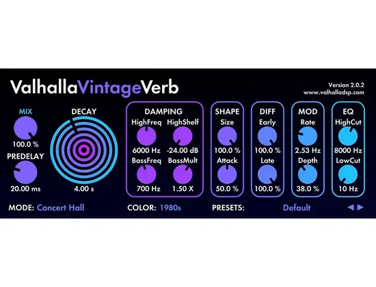 Valhalla VintageVerb