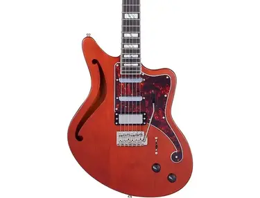 D'Angelico Deluxe Series Bedford SH Electric Guitar with USA Seymour Duncan Pickups and Wilkinson Tremolo