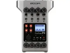 Zoom PodTrak P4 4-input Ultimate Recorder for Podcasting
