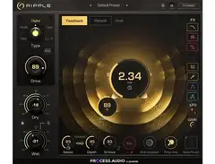 PROCESS.AUDIO Ripple Delay Plug-in
