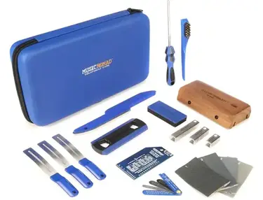 MusicNomad Premium Guitar Tech Fret Tool 18-piece Set