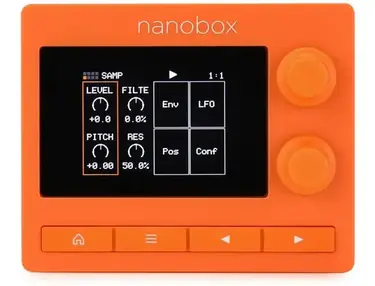 1010music Nanobox Tangerine Sampler Module