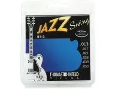 Thomastik-Infeld JS113 Jazz Swing Flatwound Electric Guitar Strings - .013-.053 Medium