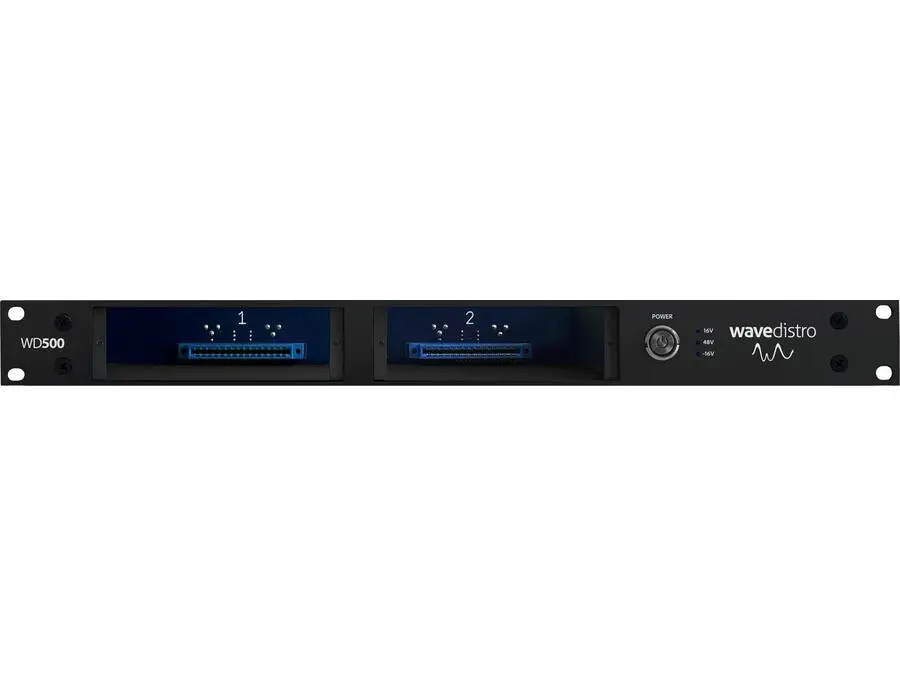 Wave Distrbution WD500 2スロット1Uシャーシ ほぼ未使用 Wave Distrbution WD500 2スロット1Uシャーシ ほぼ未使用 【公式通販】