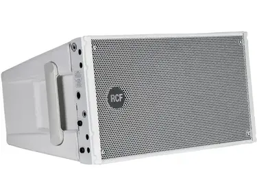 RCF HDL 10-A 1,400-watt, Dual 8-inch Active Line Array Module - White (each)