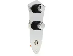 920D Custom JB-CON-CH-BK Dual Pickup Bass Concentric Control Plate Upgrade