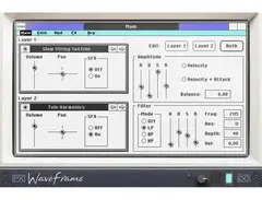 UVI PX WaveFrame Digital Sampling Synthesizer Plug-in