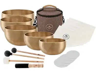 Meinl Sonic Energy 5-piece Yoga Nidra Singing Bowl Set