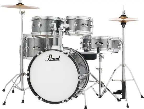 Pearl Roadshow Jr. 5-piece Complete Drum Set with Cymbals