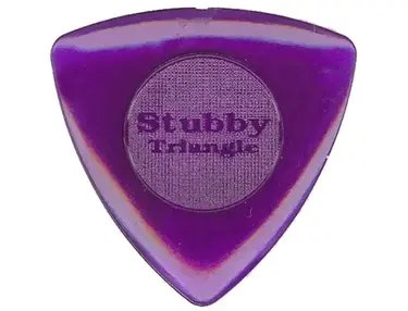 Dunlop 473P20 Tri Stubby 2.0mm Triangle Guitar Picks (6-Pack)