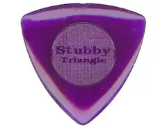 Dunlop 473P20 Tri Stubby 2.0mm Triangle Guitar Picks (6-Pack)