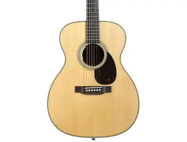 Martin OM-28E Standard Series Acoustic-electric Guitar - Natural with Aging Toner, LR Baggs Anthem (2025)