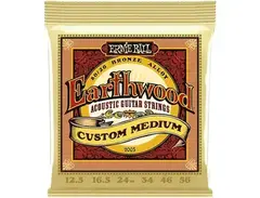 Ernie Ball Earthwood 80/20 Custom Medium Bronze Acoustic Guitar Strings 12.5-56
