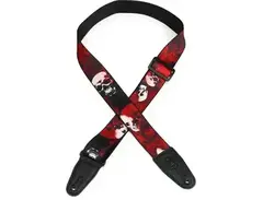 Levy's MPS2 Polyester Guitar Strap - Blood Red
