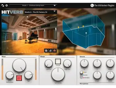 The Hit Factory Plugins HitVerb Reverb Plug-in