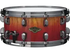 Tama Starclassic Walnut/Birch Snare Drum - 6.5 inches x 14 inches, Vermillion Bosse Fonce Fade, Limited-edition