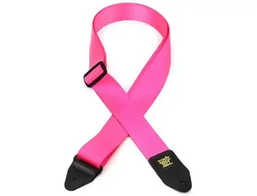Ernie Ball EB5321 Premium Guitar Strap - Neon Pink