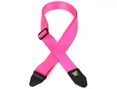 Ernie Ball EB5321 Premium Guitar Strap - Neon Pink