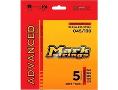Markbass Advanced Series Soft Touch Electric Bass Stainless Steel Strings (45 - 130) Medium Gauge main image