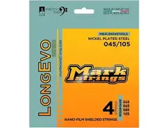 Markbass Longevo Series Nano Film Shielded Electric Bass Strings (45 - 105) main image