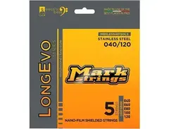 Markbass Longevo Series Nano Film Electric Bass Stainless Steel 5 Strings (40 - 120) Light Gauge