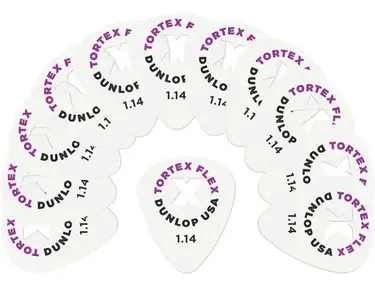 Dunlop Tortex Flex X Guitar Picks - 1.14mm, 12-pack