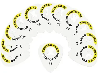 Dunlop Tortex Flex X Guitar Picks - .73mm, 12-pack