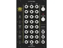Tiptop Audio Octogain 8-voice Polyphonic VCA Eurorack Module