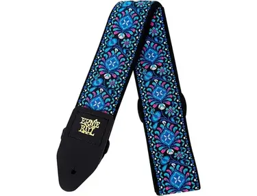 Ernie Ball Jacquard Polypro Guitar Strap Indigo Orchid